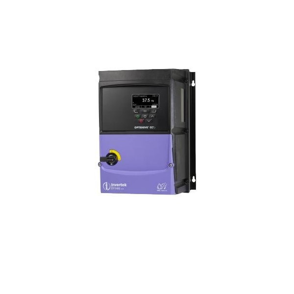 Invertek Drives 5.5 kW 7.5 HP, 24 A; Size 3, IP66 With Disconnect Outdoor ODV-3-320240-3F1E-MN - main